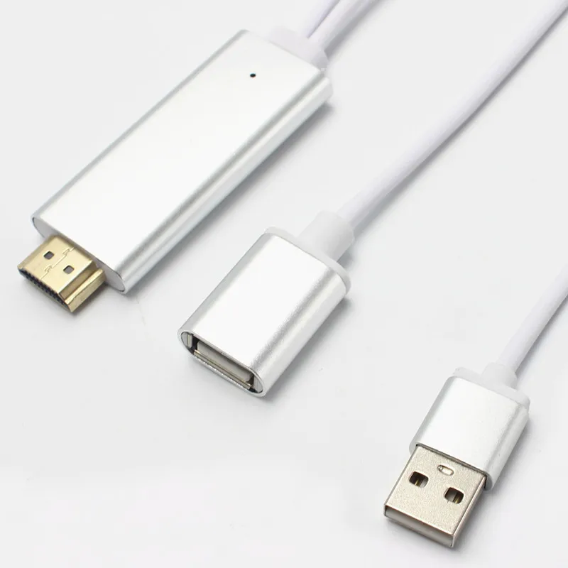 1080P HD TV HDMI адаптер для Lightning до к Кабельный ТВ кабель iPhone7 / 7s 6 6S Plus Android UM|Кабели VGA| |