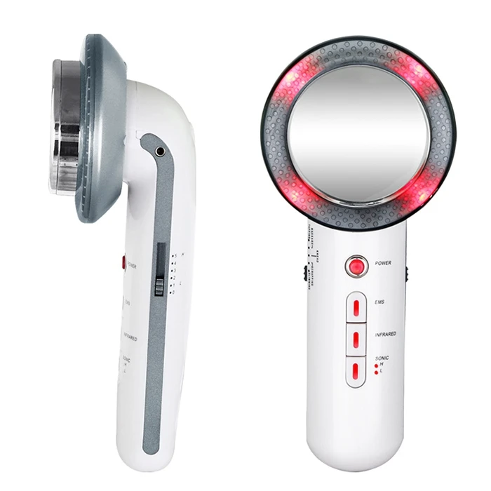 Ultrasonic Electric Body Massager Beauty Guide Slimming Massage Fat Burning Machine Weight Reducing