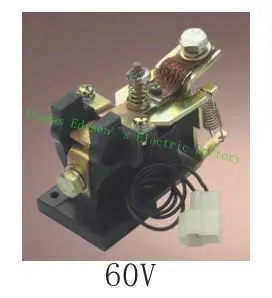 

ZJN100  NO (normally open) style Coil Voltage 60V 100A DC Contactor for motor forklift electromobile grab wehicle car