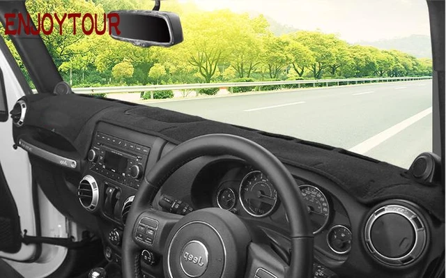 Car Dashmats Styling Dashboard Cover For Jeep Wrangler Unlimited Car Dashmats Styling Dashboard Cover For Jeep Wrangler Unlimited Sahara Jk Tjl J8 2017 2016 Rhd