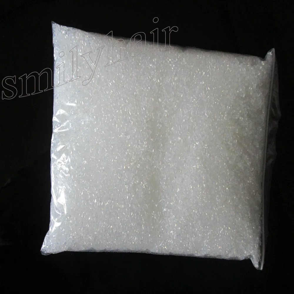 1/lot high quality Italian keratin glue grain keratin glue granule Transparent color for I tip/ U-tip hair free shipping