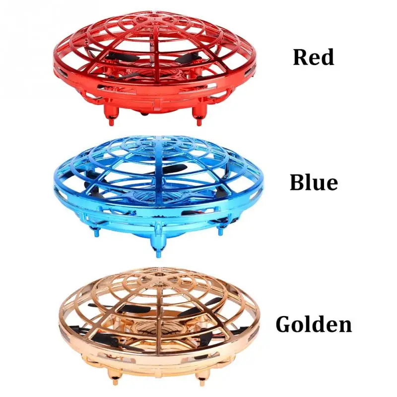  UFO Ball Flying Aircraft Anti-collision Hand UFO Helicopter mini drone small intelligent induction 