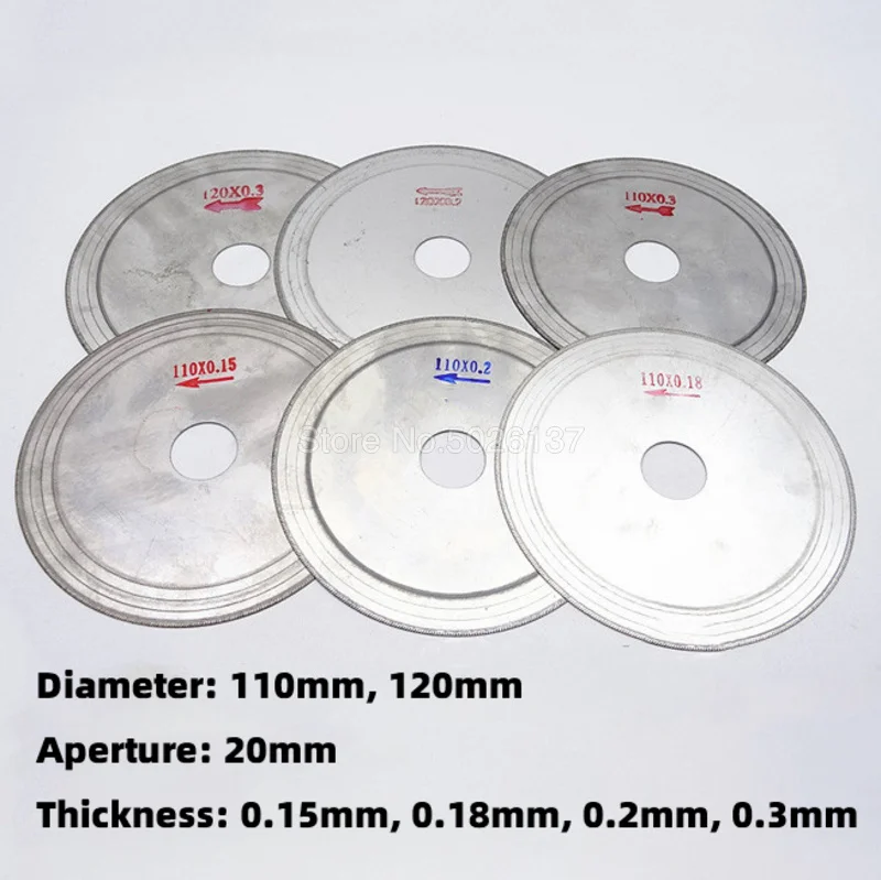 

1Pcs Super-thin Arbor Diamond Saw Blades Lapidary Cutting Disc Saws Jewelry Tools For Stone Tool Gemstone Cuttering Grinding