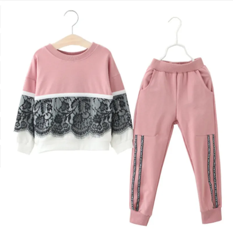 

Children Clothing 2-3-4-5-6-7 yrs Girls Clothes T-shirt+Pants 2 pcs Costume Kids Clothes Girls Tracksuit For Girls Clothing Sets