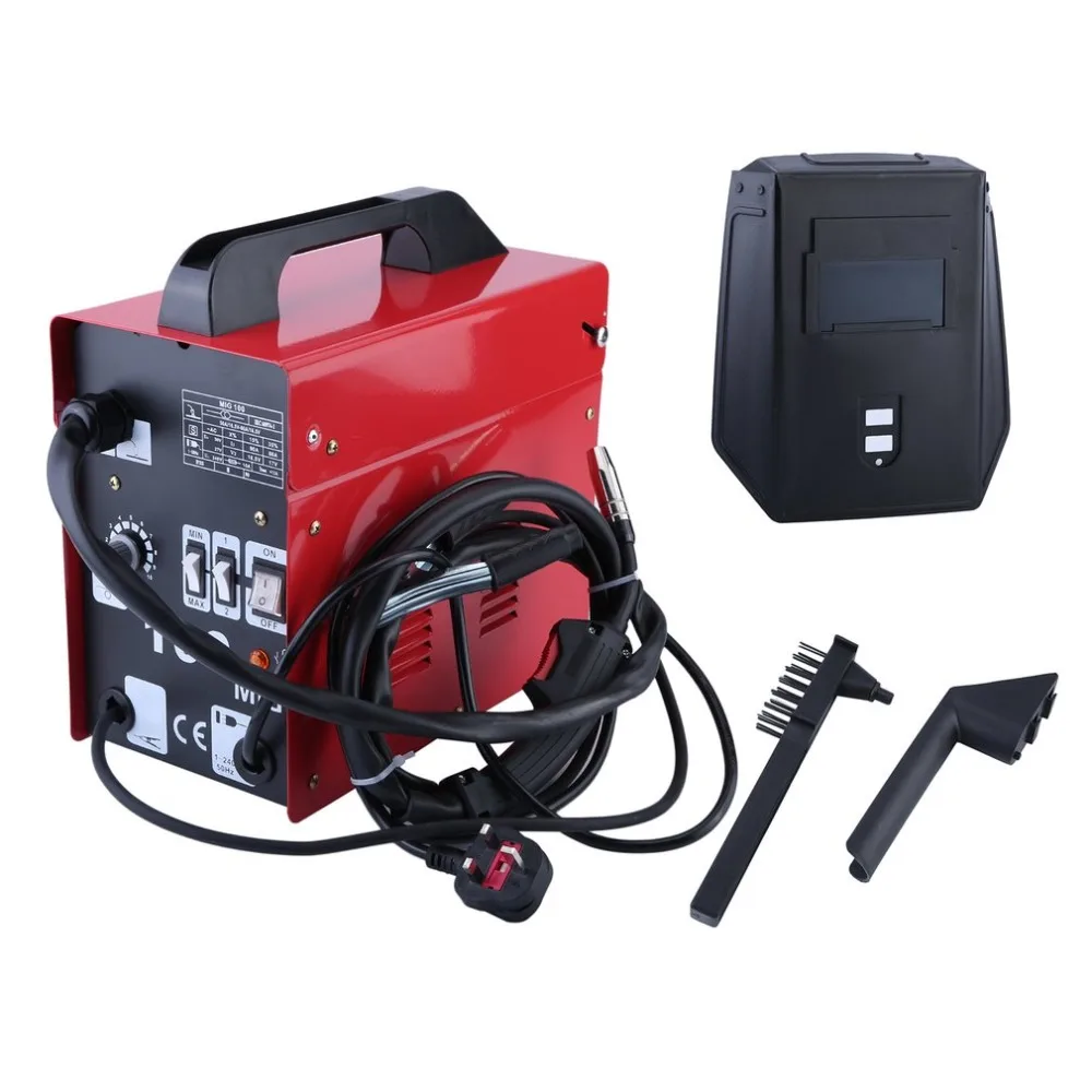 

MIG-100 High Performance Gas-Shielded Welding Machine Professional Stable Efficient Mig Weldering Equipment UK Plug 240V