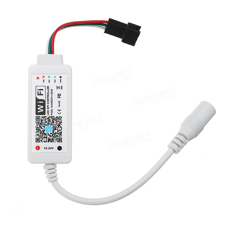 SPI программируемый WIFI контроллер для WS2811 WS2812B SK6812 Адресуемая цифровая