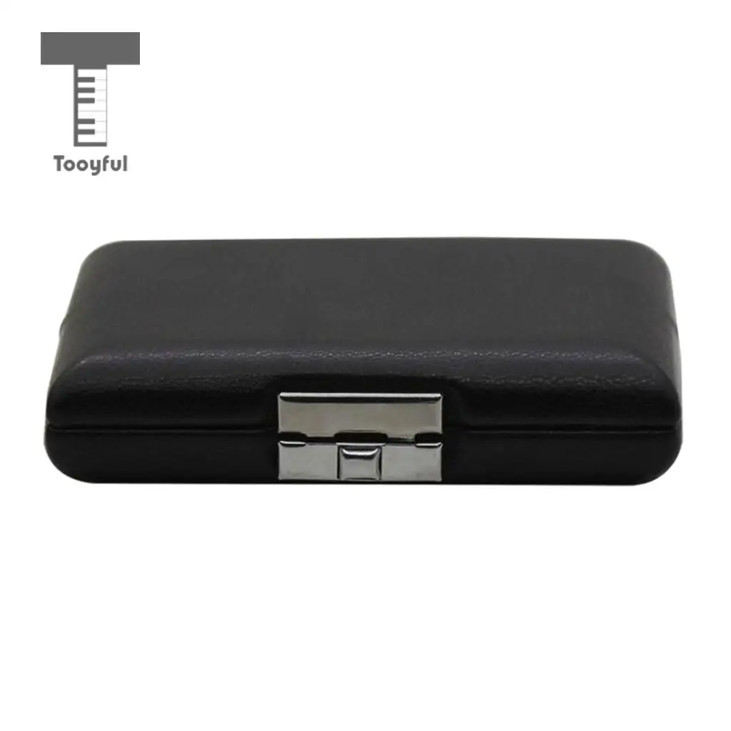 PU Leather Oboe Basson Bassoon Reed Case Storage Box Black Woodwind Instruments Parts