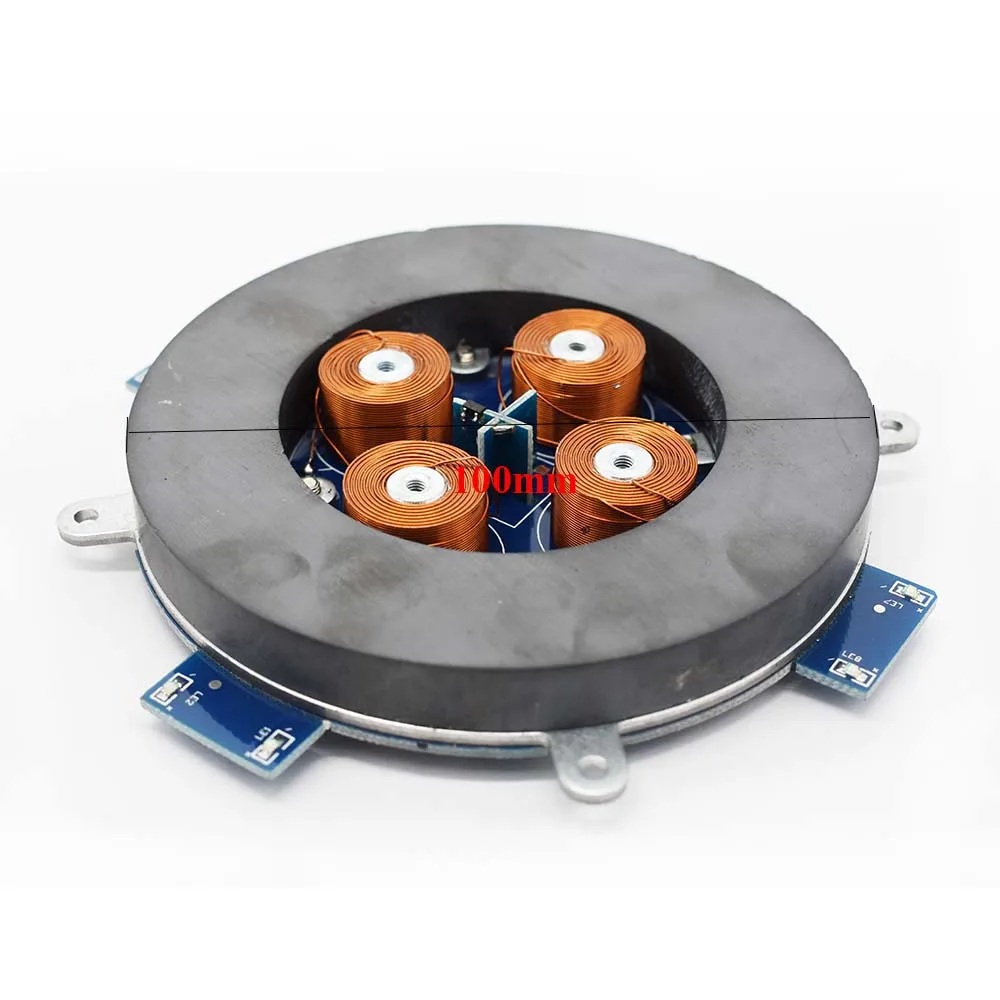 Billige Lusya magnetische levitation modul Magnetische Suspension Core mit LED lampe Last lager gewicht 500g AC12V 2A D4 007
