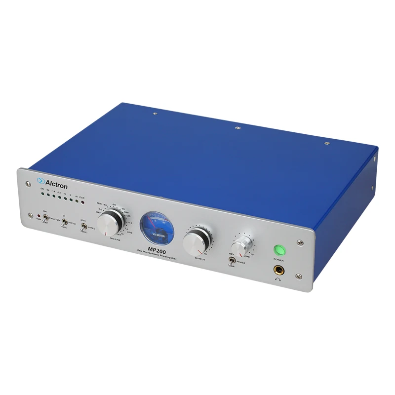 Alctron MP200 про трубки микрофон/инструмент предусилитель Pro Mic/Line микрофона с 48 В