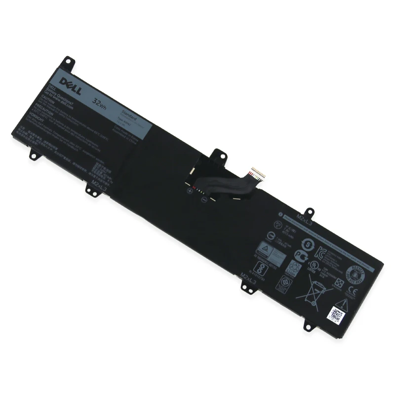 Оригинальный аккумулятор для ноутбука Dell Inspiron 11 3000 3162 3164 3168 P24T Series Tablet 0JV6J 7 6 V