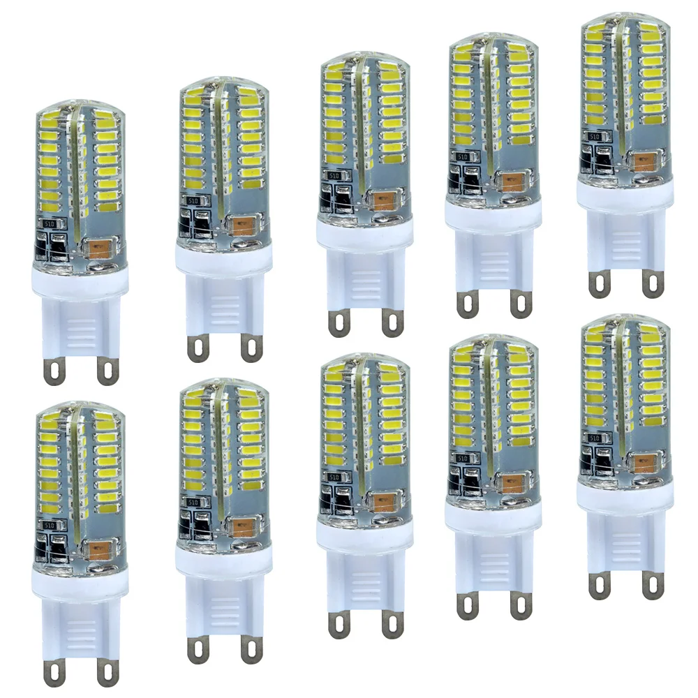 10Pcs G9 Led Lamp 3W AC220V Led Bulb SMD 3014 LED g9 Light Replace