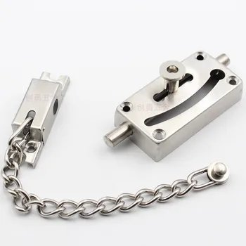 

High security,Stainless steel Anti-Thief Door Chain bolt/latch/Lock,18cm Safety chain buckle,Protecting the family