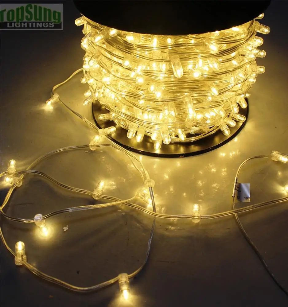 100m Spool Led Christmas Fairy String Lights 12v Crystal Clip Light 666