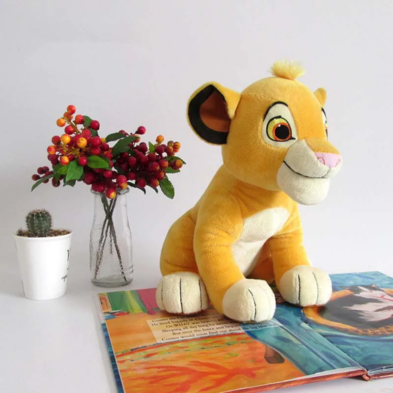1 шт. новый хорошее качество милые сидя высокая 26 см Simba Король Лев Плюшевые игрушечные лошадки Simba мягкие животные кукла для детей Подарки