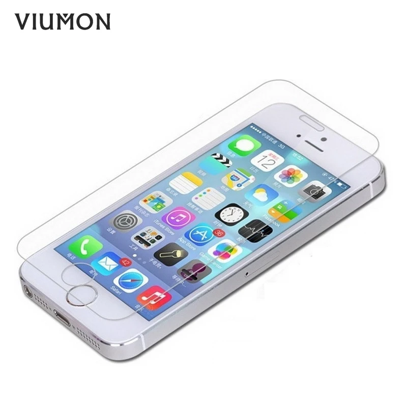 2 шт. взрывозащищенное Закаленное стекло для iPhone 5s Защита экрана Apple 5 5c SE 2.5D HD
