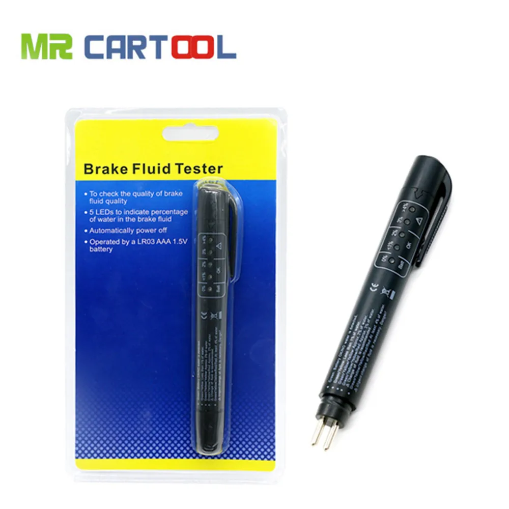 Mini Electronic Brake Liquid Testing Brake Fluid Tester Pen Check Car