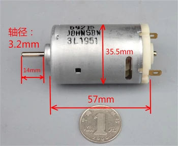 

550 DC 12V 21000rpm/min 0.7A High Power High Speed DC Motor DIY Electric tools