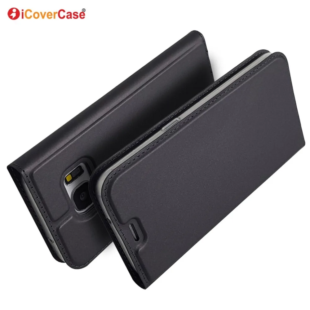 

For Samsung Galaxy S7 Ultra-thin PU Leather Flip Wallet Case Stand Cover