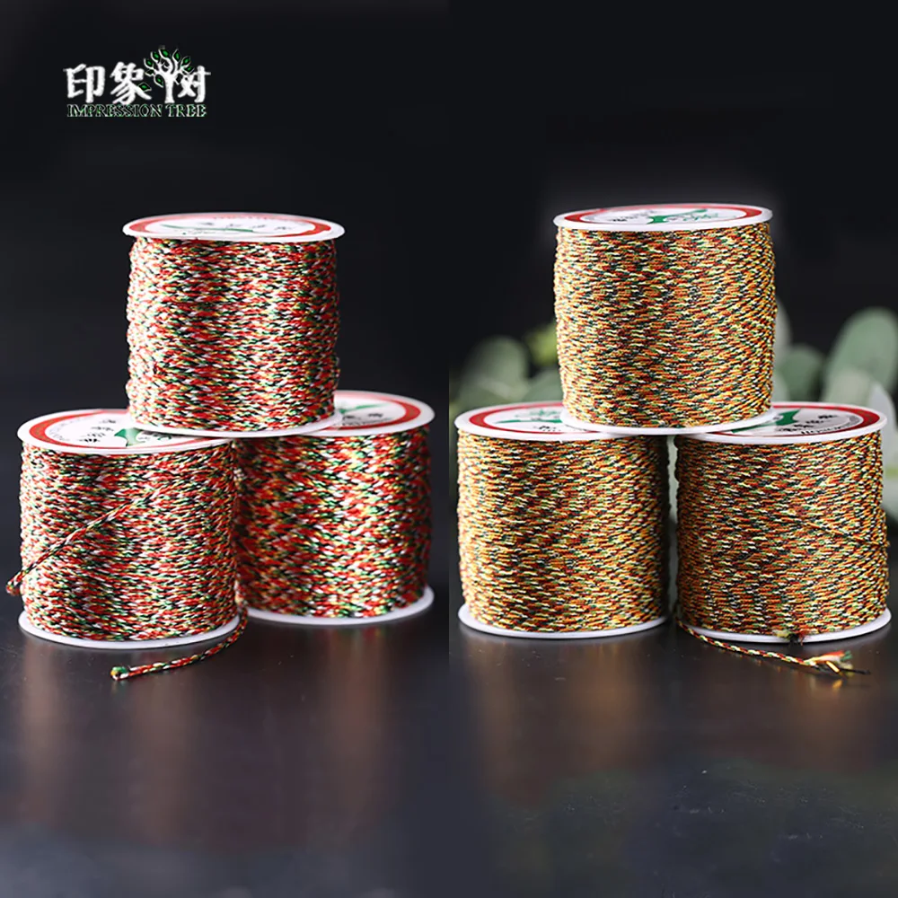 

0.9/1.2MM 91/30M Colorful Rope Nylon Cords Thread Chinese Knot Macrame Cord DIY Bracelet Jewelry Making Materials 40043/40044