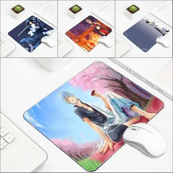 

Mairuige Jump Comic Anime GINTAMA Pattern Mousepad Mini Size Table Desk Mat Sakata Gintoki Anti-skid Wear Rubber Pc Gaming Mat
