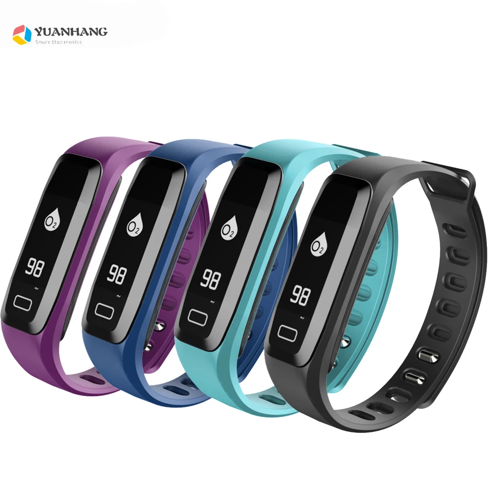 

Bluetooth 4.0 Smart Health Dynamic Bracelet Heart Rate Monitor Blood Pressure Wristband Pedometer Activities Fitness Tracker