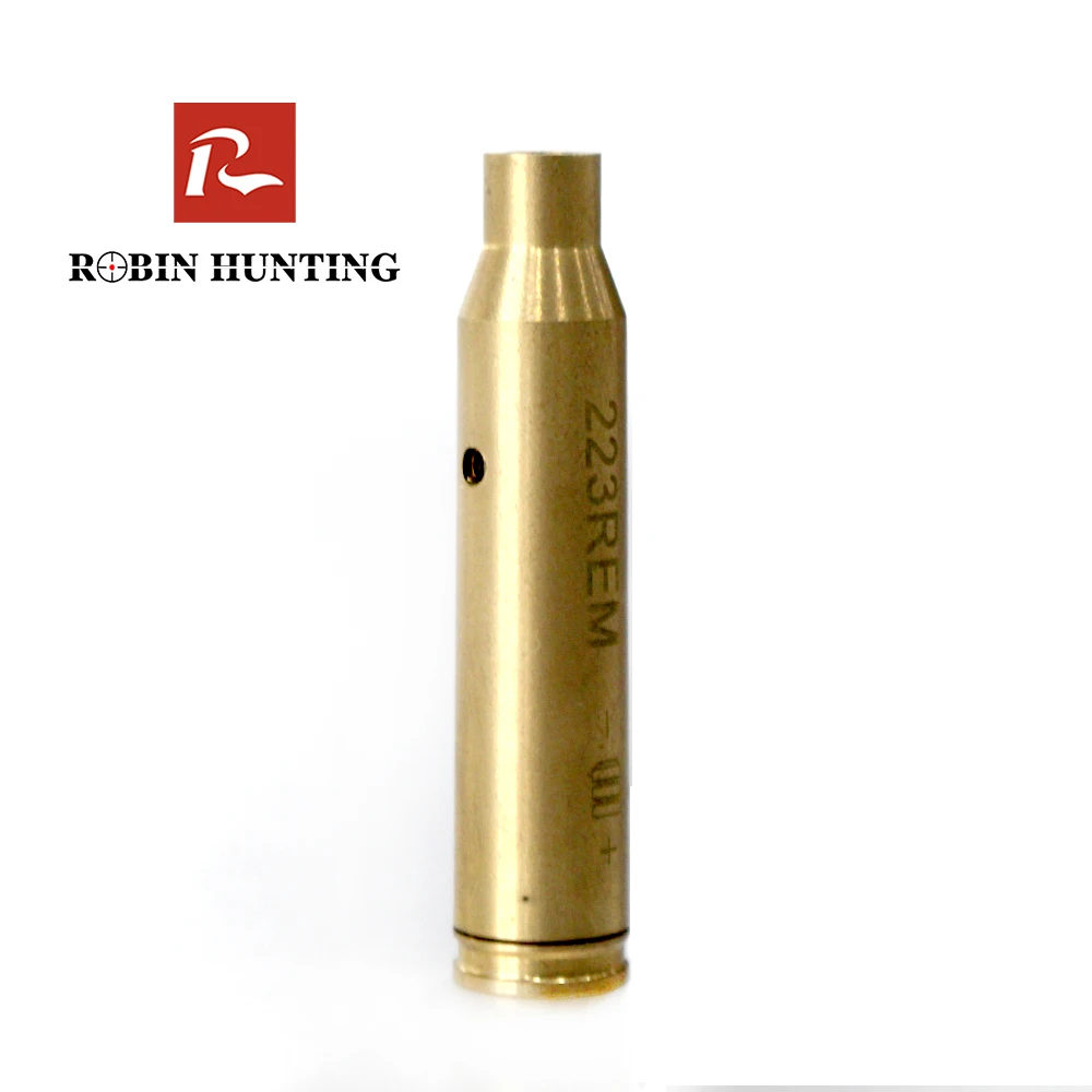 

Robin Hunting Red Dot Cartridge Bore Sight 223REM Boresight For Air Gun Rifle Scope Hunting Accessory
