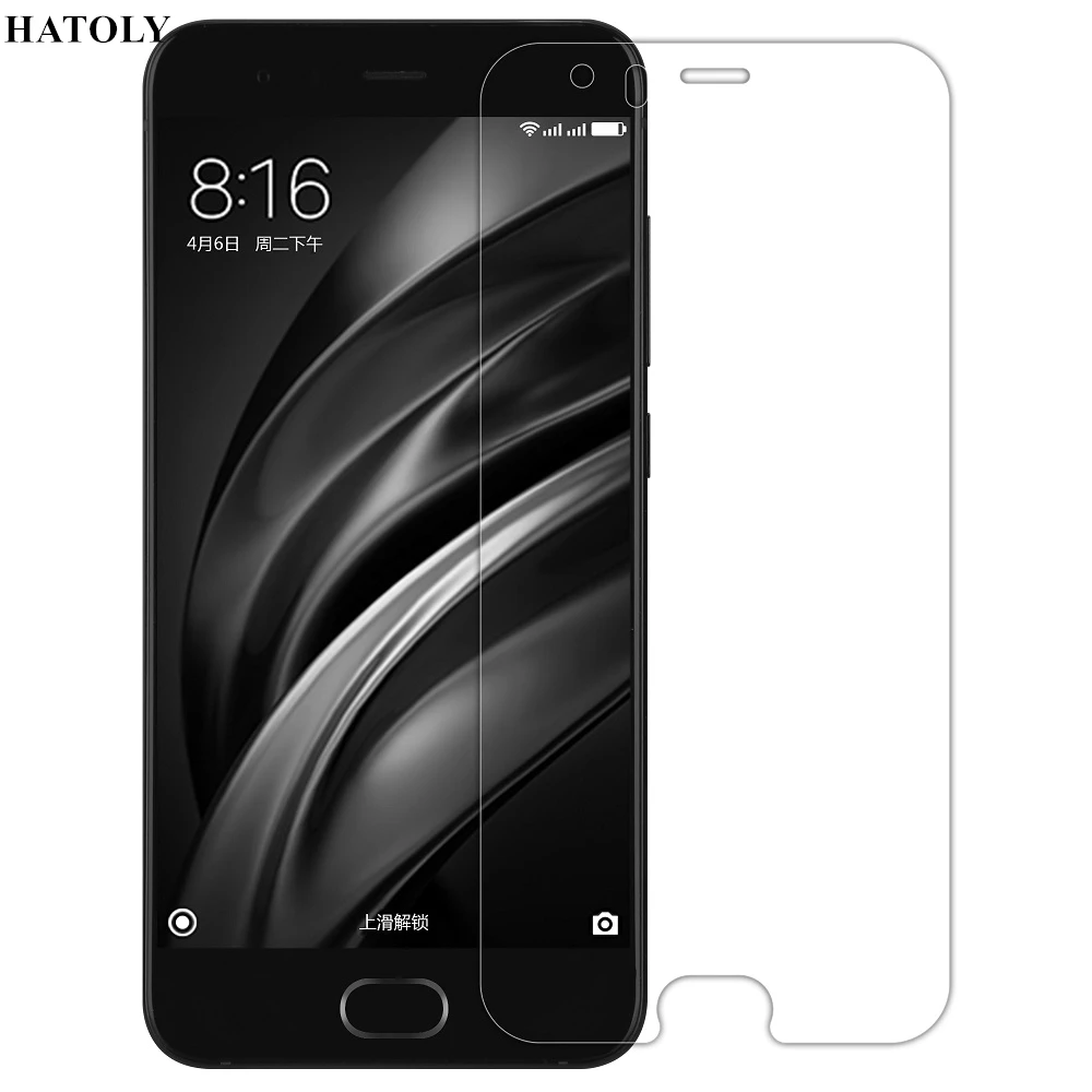 Защитное стекло для Xiaomi Mi 6 закаленное 9H | Мобильные телефоны и аксессуары