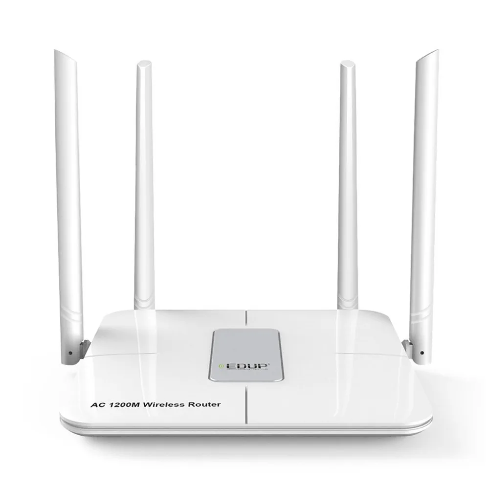 

AC US Plug 1200Mbps Wireless Dual Band 2.4GHz 5.0GHz Router WiFi Repeater with 4x5dBi WiFi Aerials High Speed