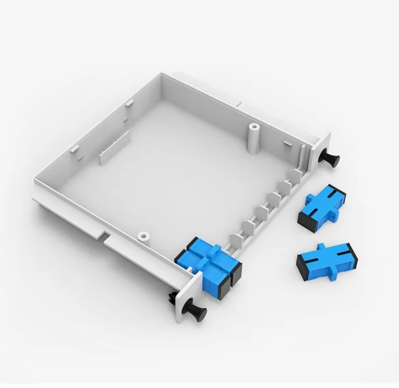 10 шт. сплиттер волоконный волновод-тип Sc Apc FTTH с 1X8 1/16 SC/APC/UPC PLC плоский