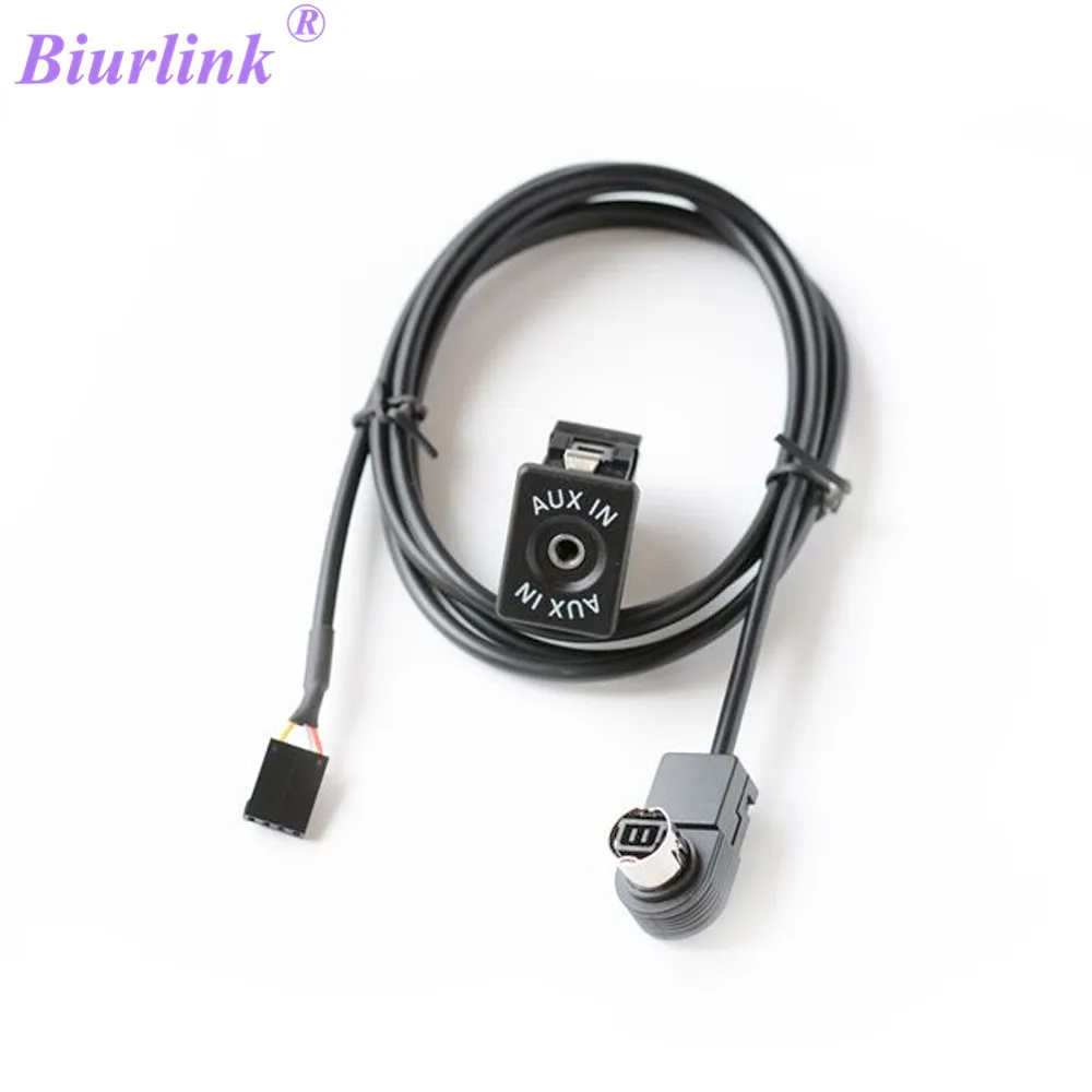 Biurlink 121B Ai net DIY Aux in переключатель аудио кабель AUX адаптер для Alpine|aux adapter|aux cable