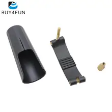 Кожаная крепежная связь с пластиковой крышкой для тенора Sax Saxphone бакелита мундштук