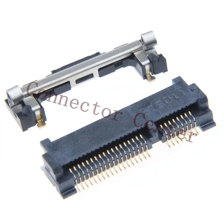 

MOLEX MiniPCI-Express Socket Clip Height 5.6MM TE Minipci-E Connector H5.6