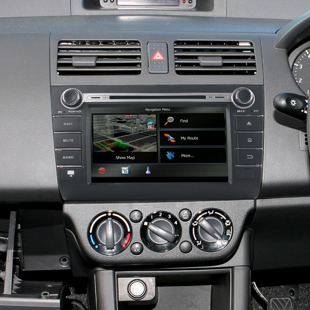 Cheap Octa core Android 8.0/Quad Core Android 8.1 car dvd player for Suzuki swift 2004 2005 2006 2007 2008 2009 2010 Car Radio GPS 5