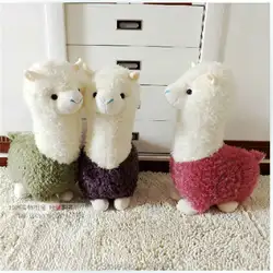 35-50 СМ Японский Alpacasso Мягкие Игрушки Куклы Гигантские Чучела Животных Игрушка 3 Цвета Kawaii Альпака Плюшевые Дети Рождество подарок