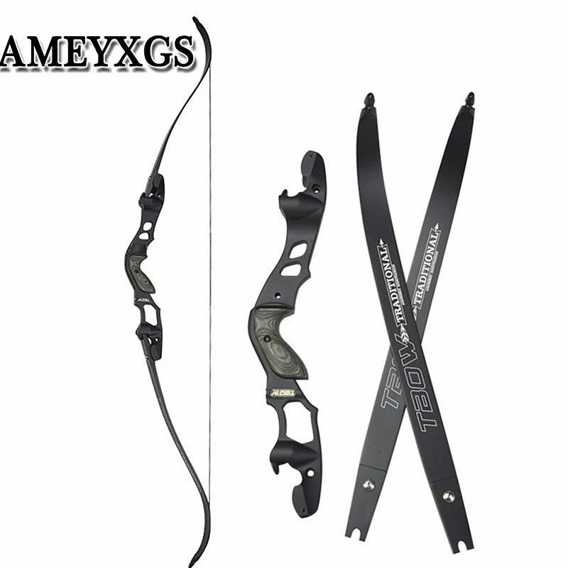 

63" 30-55lbs Archery ILF Recurve Bow American Hunting Bows Right Hand IBO 210FPS Bows For Outdoor Hunting Shooting Accessories