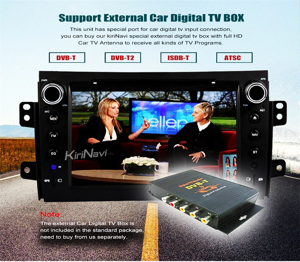 Perfect KiriNavi Octa core 4G LET android 7 car radio for Suzuki SX4 multimedia system 2006 - 2011 support 4K Video 4G 11