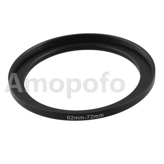 

Universal 62-72mm /62mm to 72mm Step Up Ring Filter Adapter for UV,ND,CPL,Metal Step Up Ring Adapter