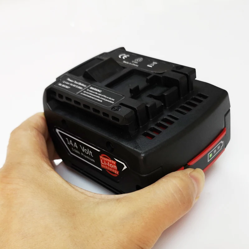 Preise 14,4 V 5000mah Wiederaufladbare Li Ion Batterie zelle pack für BOSCH cordless Elektrische bohrer schraubendreher BAT607, BAT607G, BAT614, BAT614G