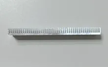 New high-power aluminum radiator heater radiator profiles 140*11*140mm dense tooth Can be customized aluminum heatsink