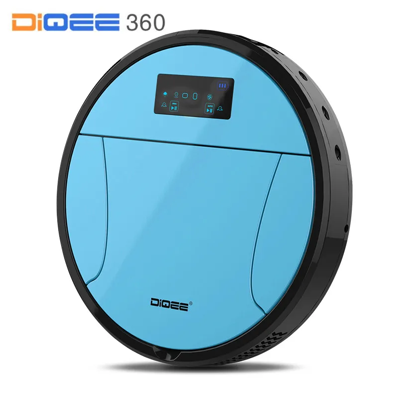 

DIQEE A3 2017 Robot Vacuum Cleaner for Home Automatic charging Sweeping Dust Sterilize Gyro navigation Planned Water mop
