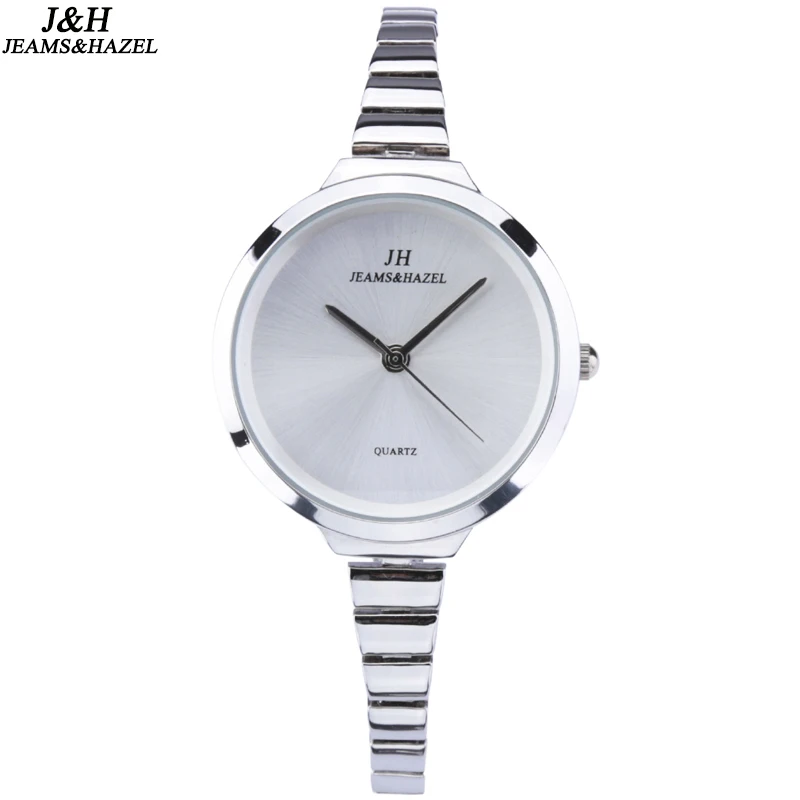 

2017 New Simple Casual Watch High Quality Japan Movements with Thin Stainless Steel Band Men & Women Quartz Wristwatches as Gift