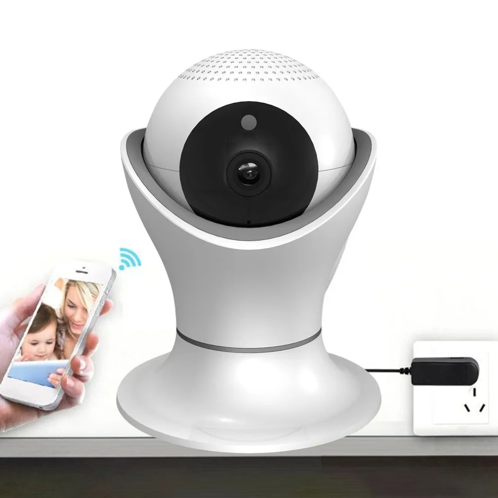 HD Wifi IP Camera 360 Rotation PTZ Wireless Baby Monitor Remote Control Home Security Surveillance Network Camera