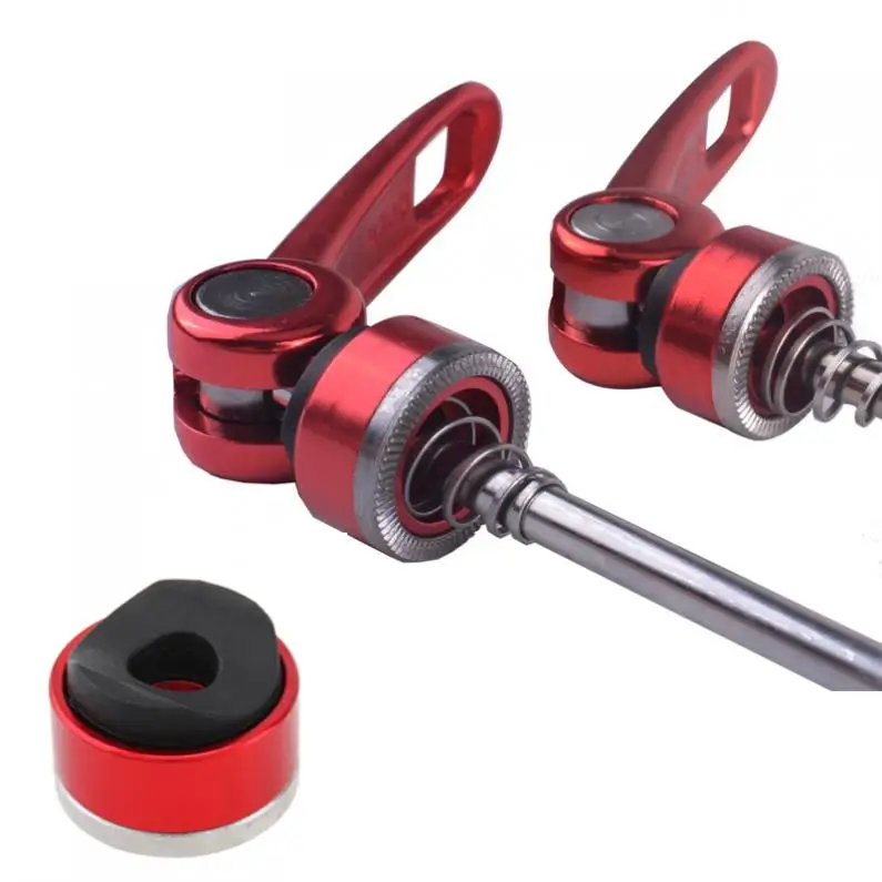 Wheel Hub Sliders Front and Rear Skewers Bolt Lever Replacement Slider red