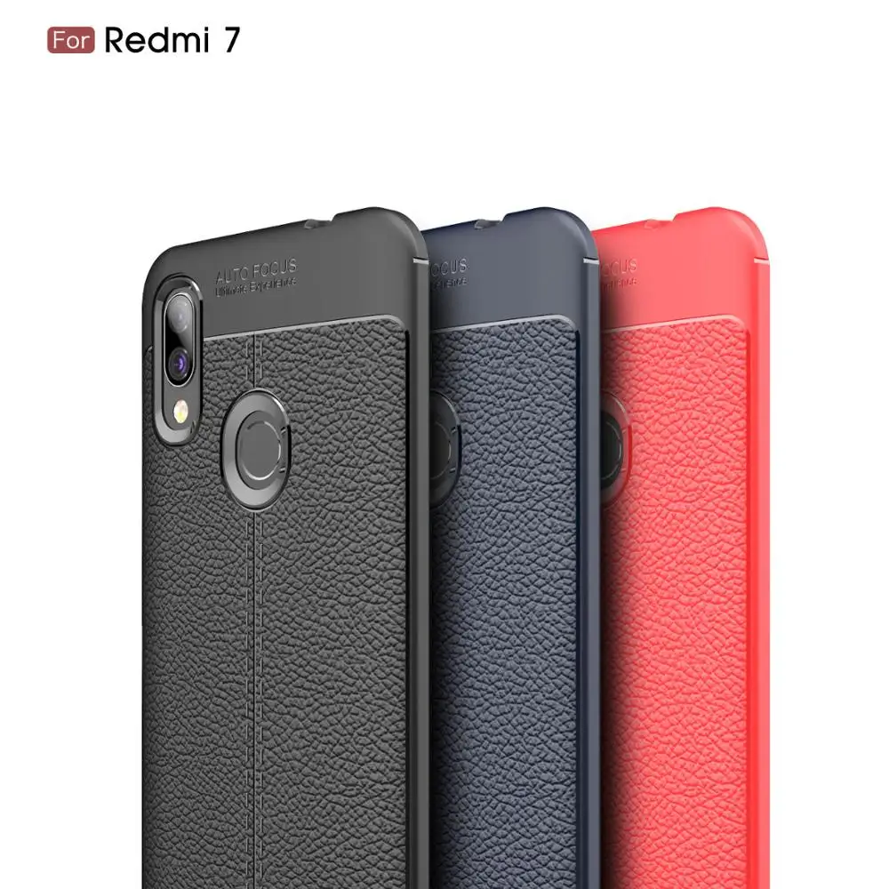 Роскошный мягкий чехол для телефона EACHTEK redmi 6 6A 6PRO 7 go из ТПУ кожи ударопрочный с