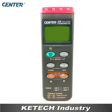 Высокое качество 4 канала термометр регистратора данных компании "feilong" CENTER309