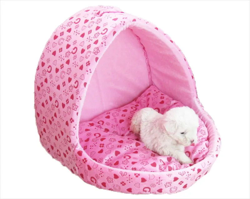 Soft dog yurt bed