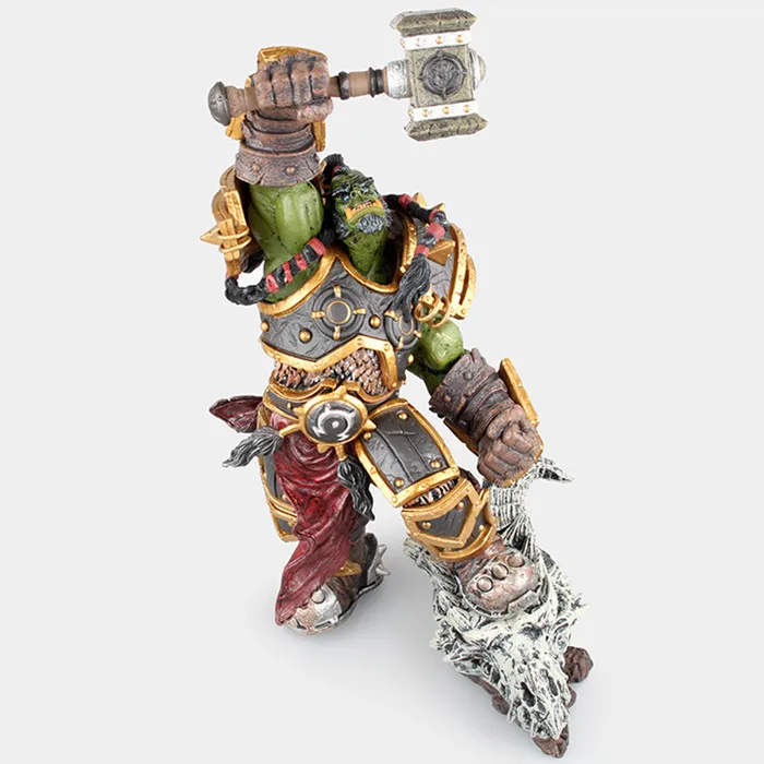 Оригинальный посылка DC WOW Тралл орков Shamman фигурку игрушки ACGN Рисунок