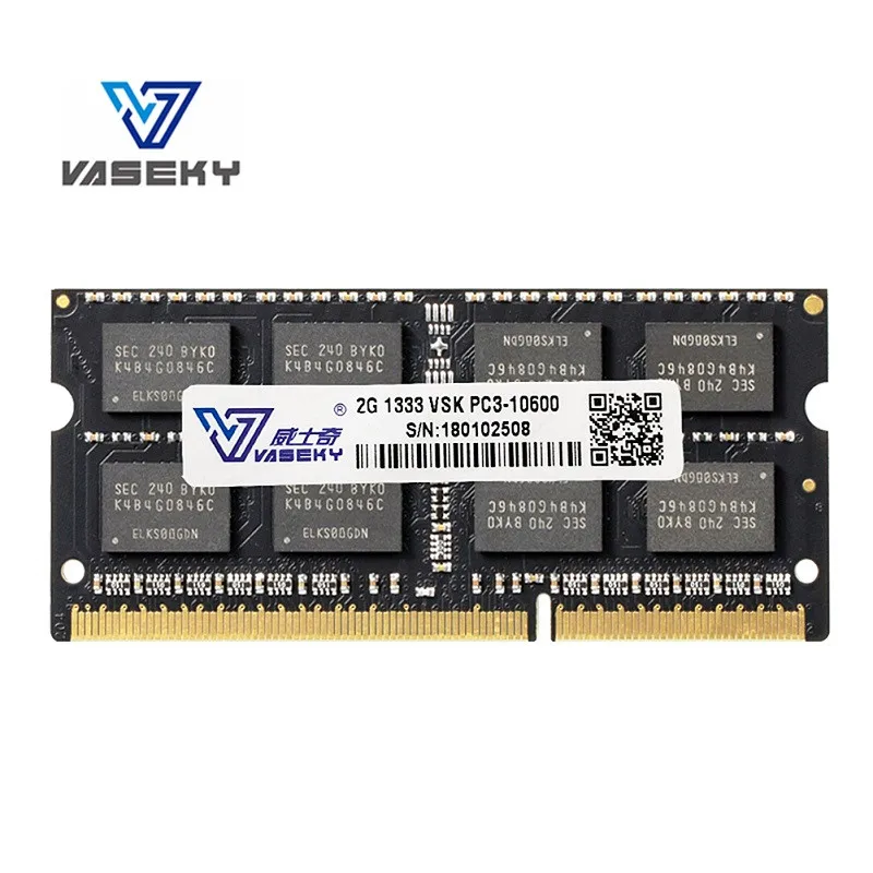 

Vaseky Memory 2GB 4GB 8GB Ram DDR3 PC3-12800 1333 / 1600/2133 MHz 204 Pins Memory for All Laptop