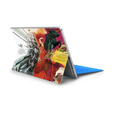 Наклейки для ноутбука для microsoft Surface Pro 4 Pro 5 Pro 6 красочная наклейка для ноутбука Виниловые наклейки для Surface Pro 4 5 6 - Цвет: SPS-16(073)