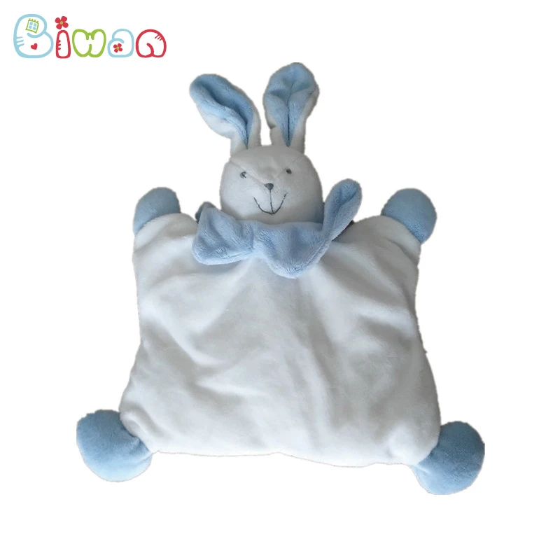 Biwan чучело кролика Doudou 30 см с ушами плоские плюшевые игрушки мягкие милые чучела